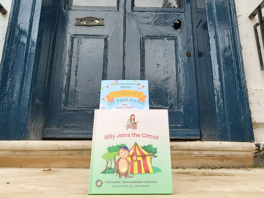 Picture Book reading of Billy Joins the Circus at Canons House in Mitcham image