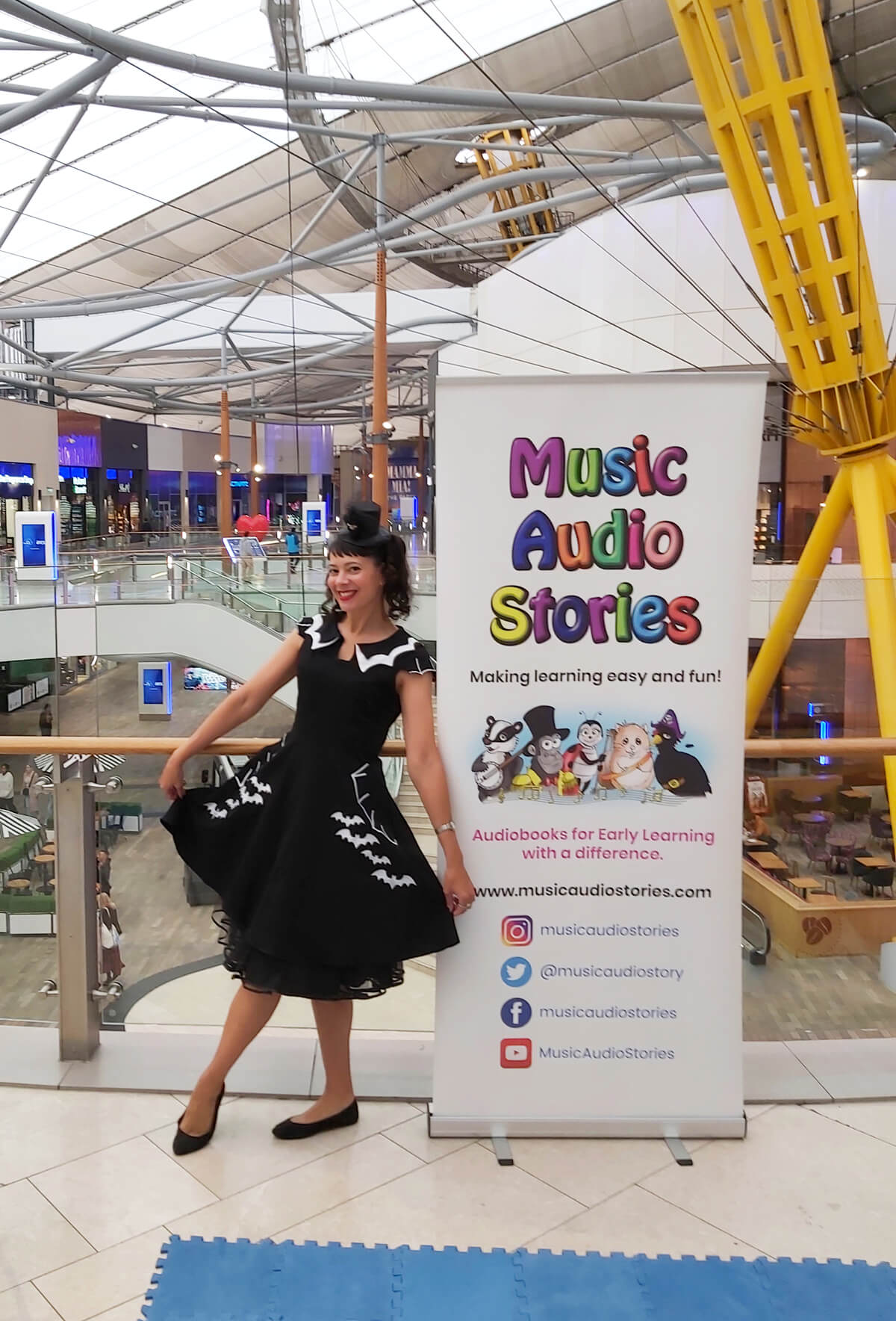 Children's author, Anna Christina, from Music Audio Stories at The O2 image