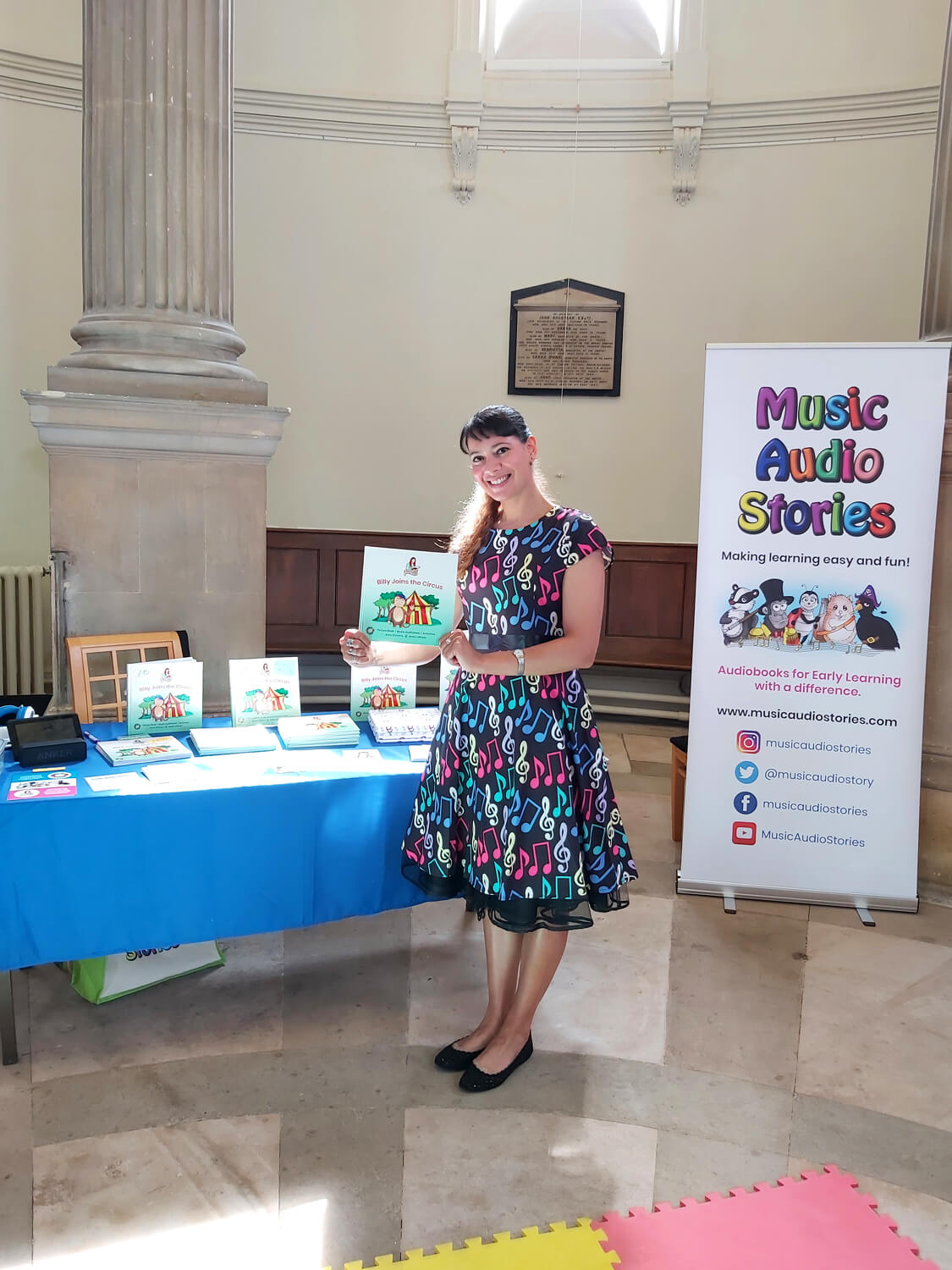 The Music Audio Stories stall at Brompton Annual Open Day image