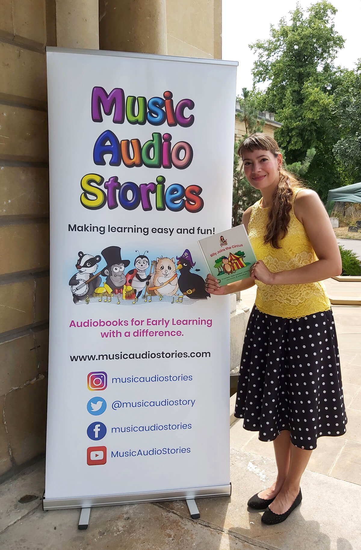 Anna Christina from Music Audio Stories at Brompton Annual Open Day image