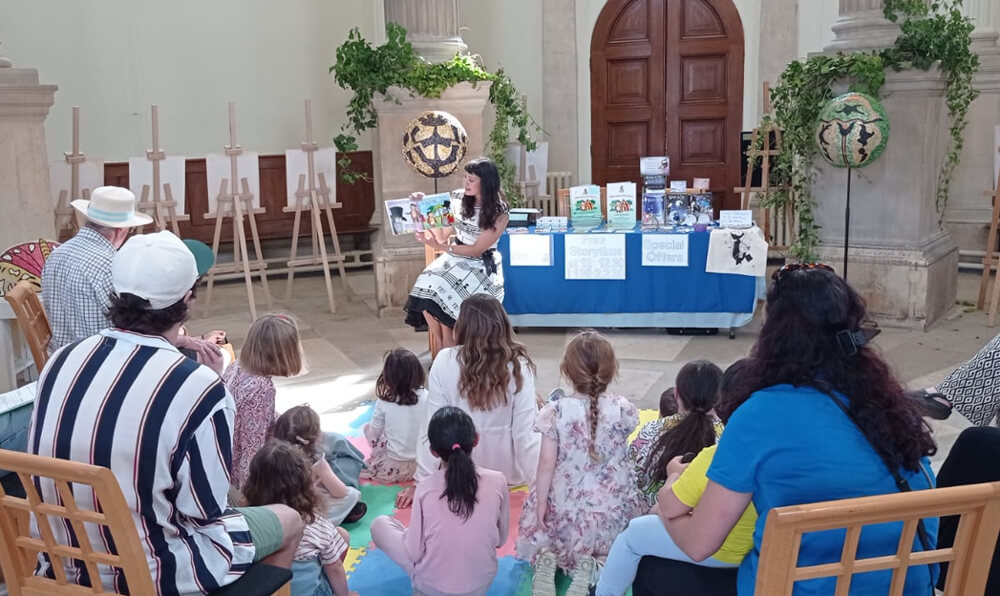 Music Audio Stories and Storytime with Anna Christina at Brompton Annual Open Day 2025