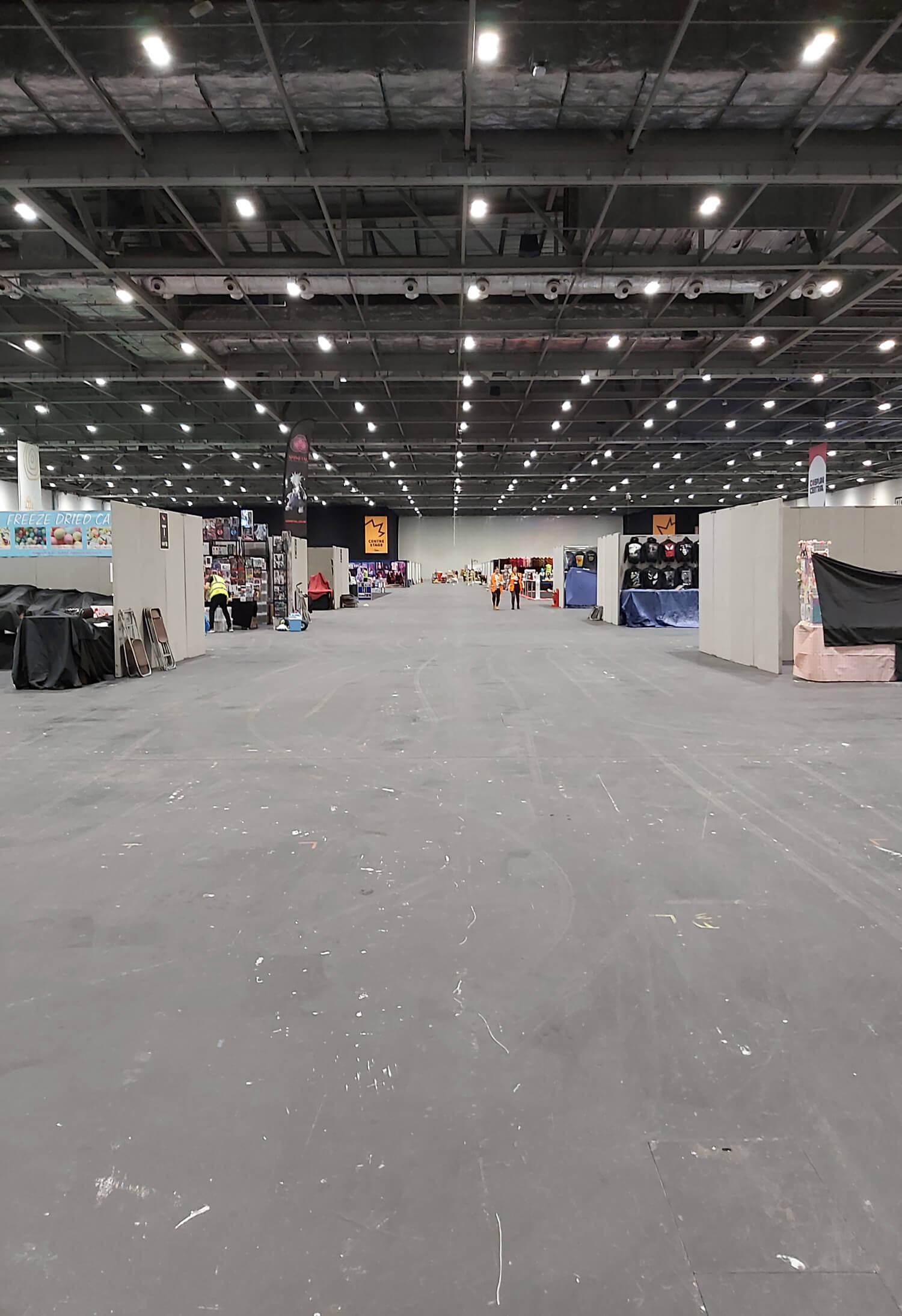 MCM London Comic Con - set up at ExCel London image