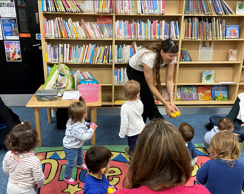 Music Audio Stories - Easter Storytime with Anna Christina at Shoe Lane Library 2022 image