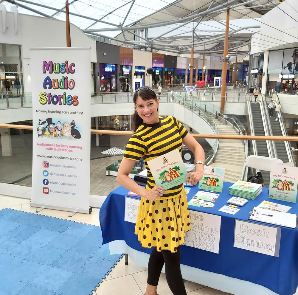 Children's author, Anna Christina, from Music Audio Stories at The O2 image
