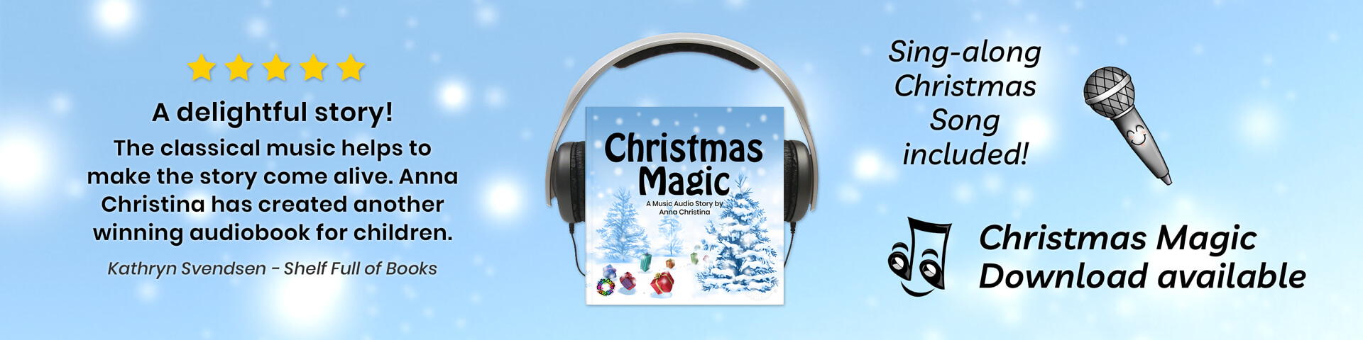 Music Audio Stories Christmas Magic banner image